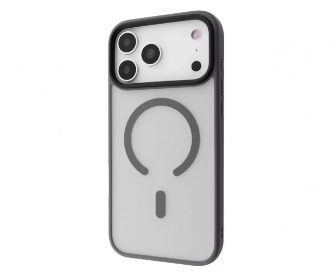 Чехол WAVE Matte Insane Case with Magnetic Ring iPhone 17 Pro Max (gray)